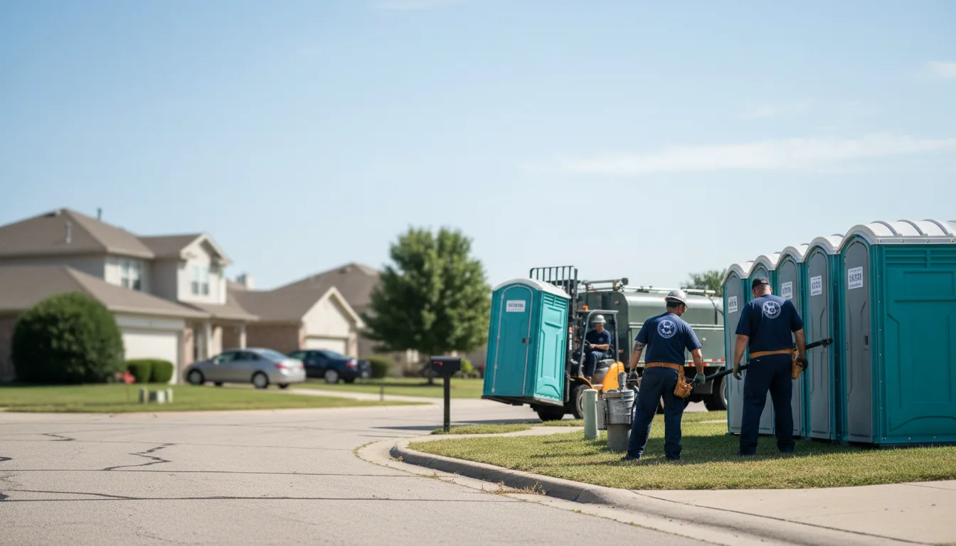 Porta Potty Rental in Burlington, KS near me